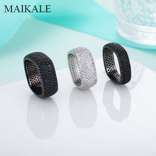 Load image into Gallery viewer, Square Gun Black Ring For Men & Women