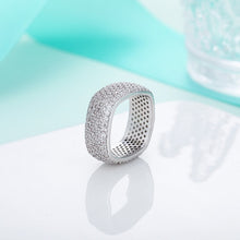 Load image into Gallery viewer, Square Gun Black Ring For Men & Women