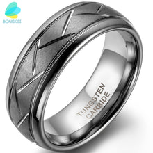 Load image into Gallery viewer, Tungsten Carbide Ring For Men &amp; Women
