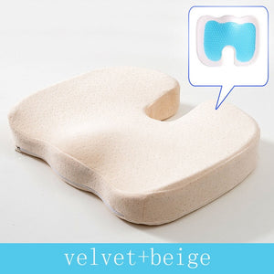 Seat Gel Sponge Cushion For Slouching & BackPain